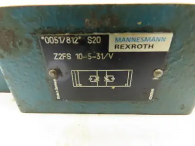 Rexroth Z2FS 10-5-31/V Hydraulic Throttle/Check Sandwich Valve Z2FS 10  LOT OF 2
