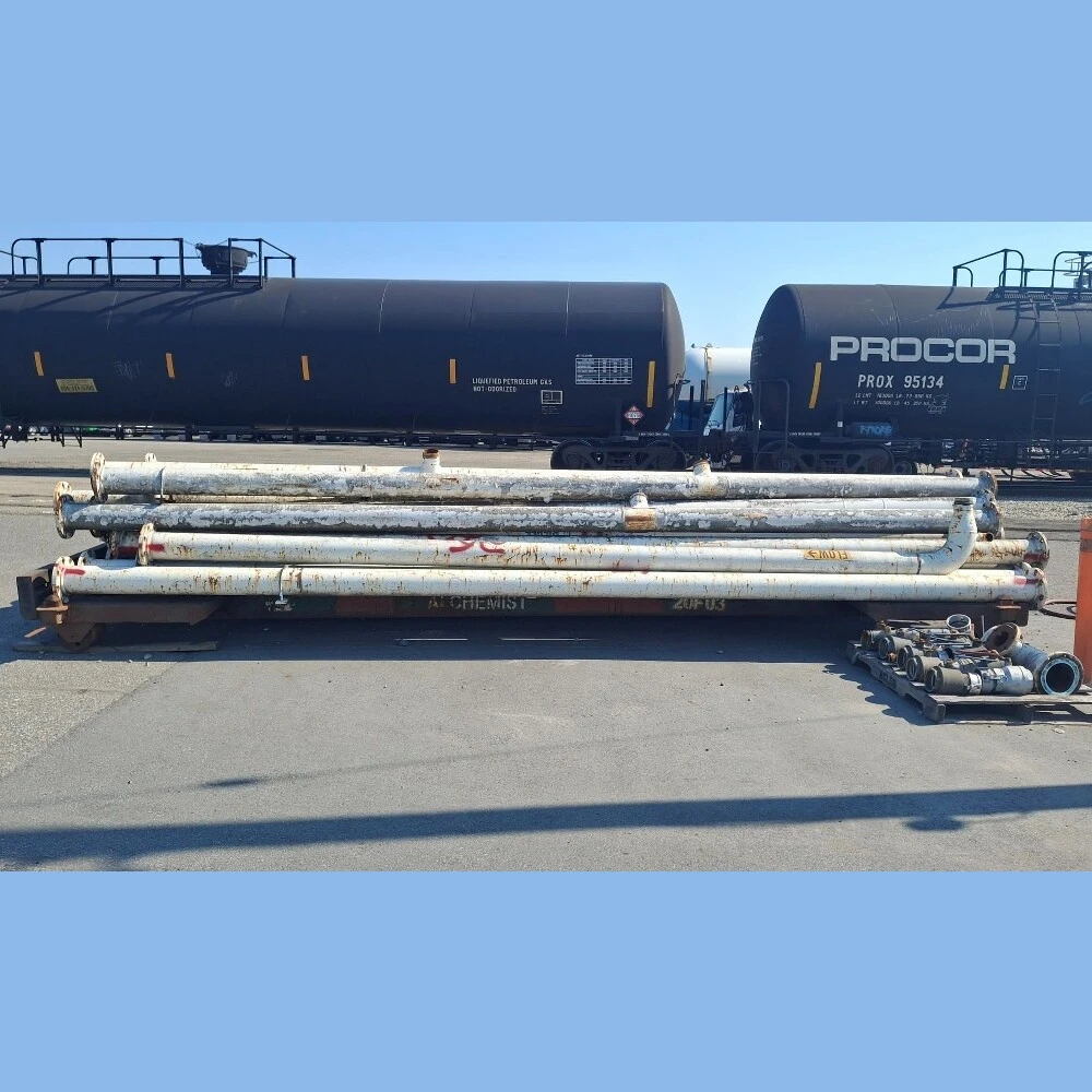 6in Dia. Steel Pipe - 20ft Sections