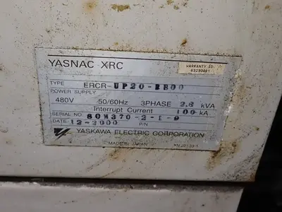 USED YASKAWA / MOTOMAN UP20 / DX200