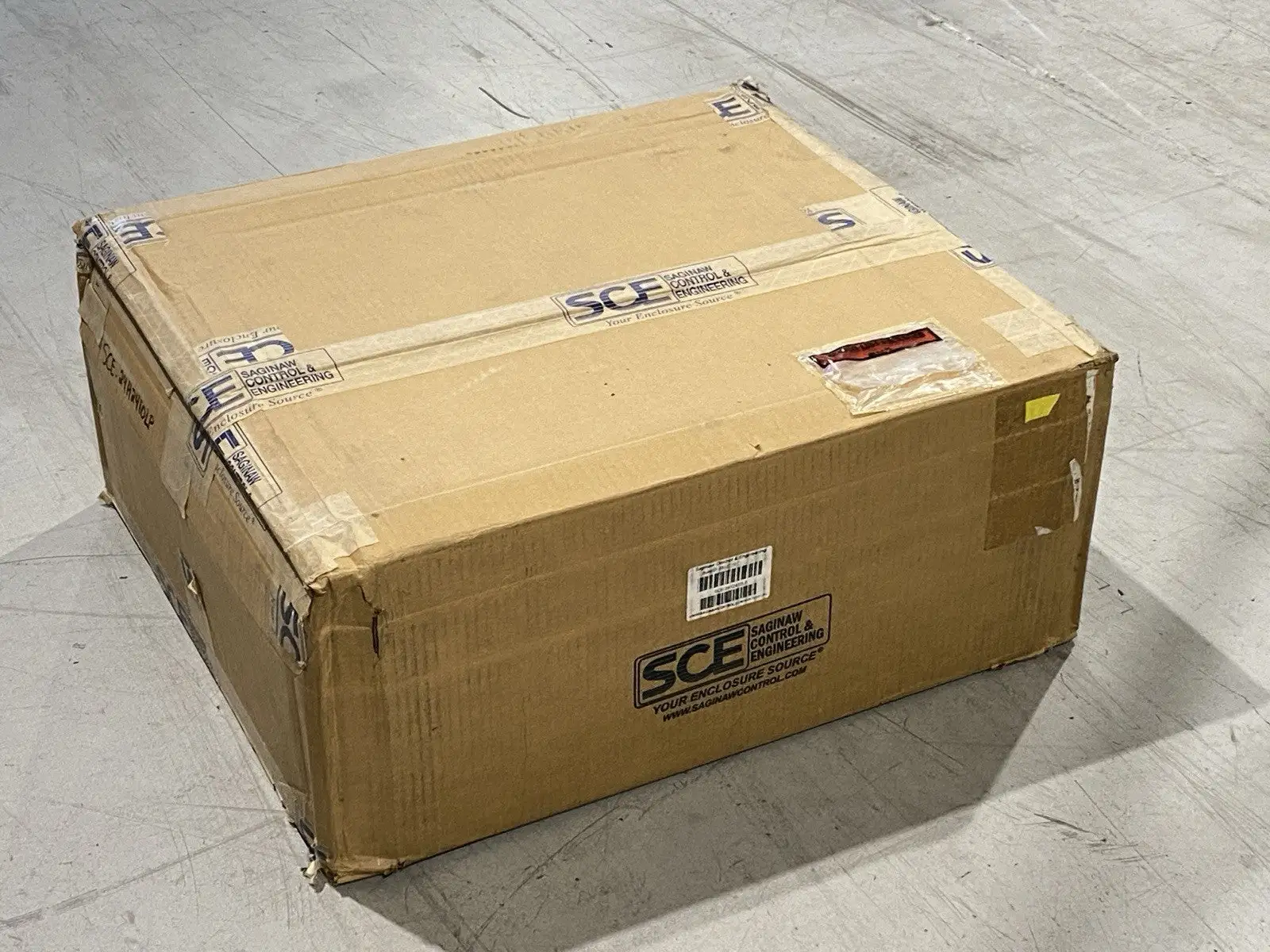 New | in-Stock Saginaw Control & Engineering Wall Mount Enclosure 24"x24"x10" Electrical Boxes Michigan US | Maverick Industrial Sales #1390756