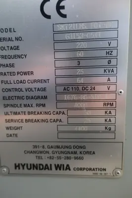 Used 2010 HYUNDAI KIA SKT21LMS CNC Lathes Illinois US | Aucto #1333572