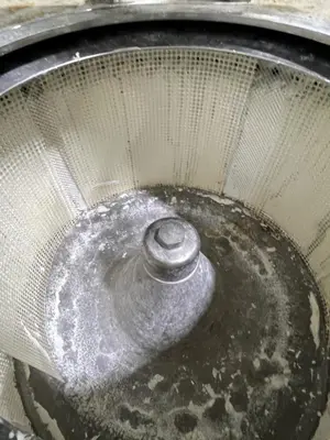 Tolhurst 30 x 18 perforate basket centrifuge, 316SS.