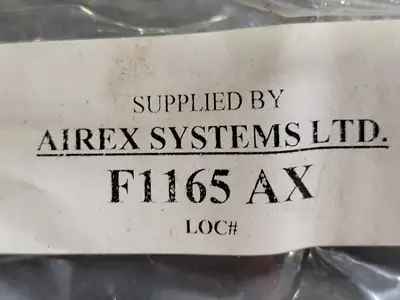 USED AIREX SYSTEMS LTD. F1165 AX
