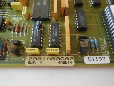 WESTINGHOUSE 7381A83G02 PC BOARD 7381A83G02