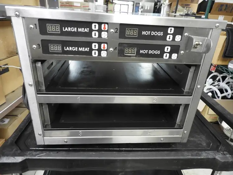 Used Carter Hoffmann Used Carter Hoffmann Pass Thru Heated Holding Food Warming Cabinet 120V Hot Food Warming, Holding, & Transport Cabinets Illinois US | Falcon Restaurant Supply #1376569