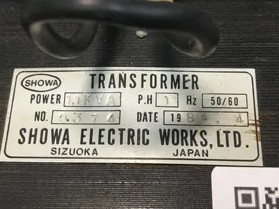 USED SHOWA ST1.1KVA