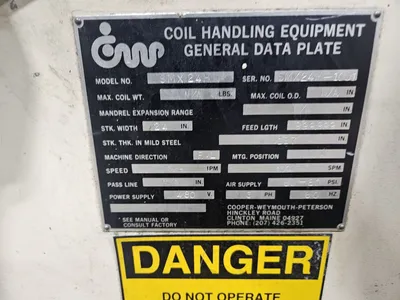 1997 CWP 6R24/24D11/SMX24H Coil Feed Lines | Rygate LLC (4)