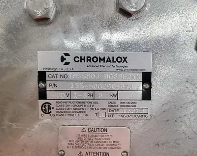 USED CHROMALOX GCHSSB-03-006P-E2XX
