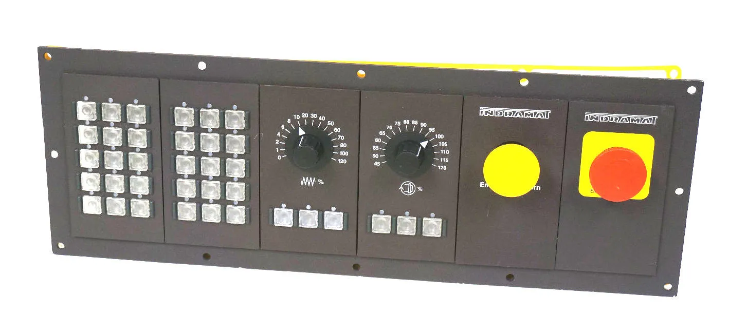 INDRAMAT BTM03.1-TA-TA-VA-SA-RA-NA-2FF OPERATOR CONTROL STATION REPAIRED