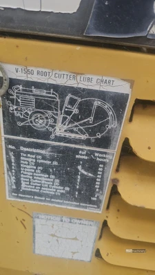 Used VERMEER V1550 Walk-Behind Trenchers California US | Lillo Machinery #1403859