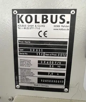 USED 2012 KOLBUS BOOK PRODUCTION LINE BF 530