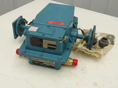 Fischer Porter 10D1419A Mag X Flow Meter 1/2" ANSI 120V 275PSI 1.6GPM Teflon