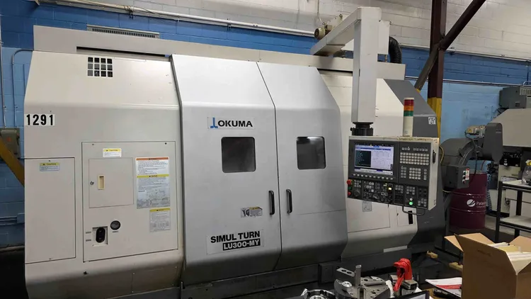 Used OKUMA Simul Turn LU300-MY 5-Axis or More CNC Lathes Ontario CA | Avo's Machinery Equipment Inc. #874067