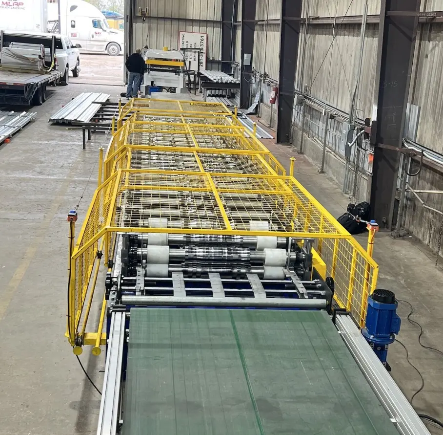 PBR Metal Panel Cold Roll Forming Machine Florida