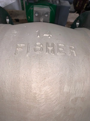 Fisher 14" V150 V-Ball Control Valve