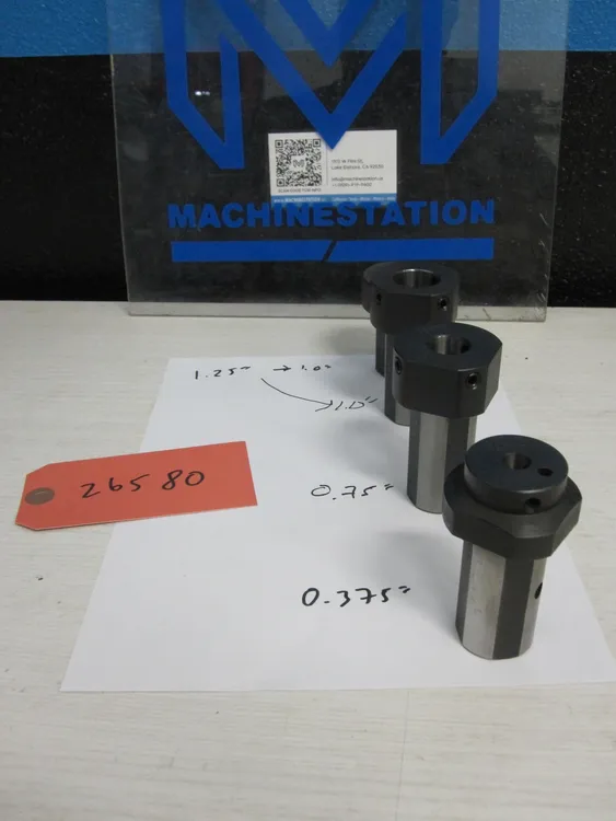 Used Unbranded/Generic Boring Bar Bushings Tool Holders | MachineStation #947901