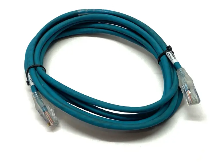 Used LUMBERG ETHERNET ASSEMBLY DOUBLE-ENDED RJ45 CORDSET 900004112 Cable & Wire Michigan US | Maverick Industrial Sales #1089925
