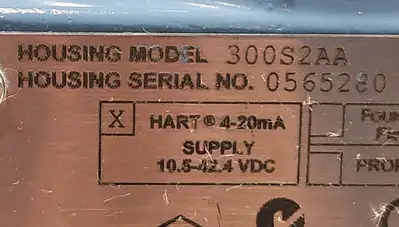 USED Rosemount 300S2AA HART