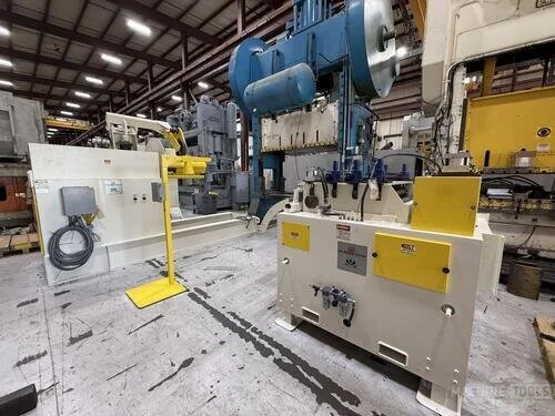 Used 2005 CHS AUTOMATION DR-200-36 & DRFS-5 Coil Feed Lines Michigan US | S & G Press and Machinery Sales #76329
