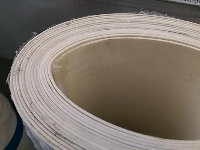 18” White Conveyor Belt