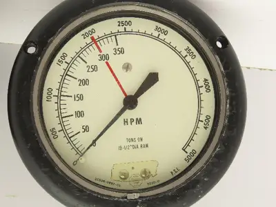 Acco Helicoid Gage 2C506-0892-07 HPM Pressure Gauge 0-5000 Lot of 3