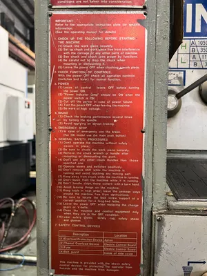 1981 KINGSTON HL-2000 Gap Lathes | 520 Machinery Sales LLC (12)
