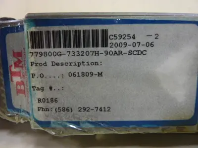 USED BTM CORP 779800G-733207H-90AR-SCDC