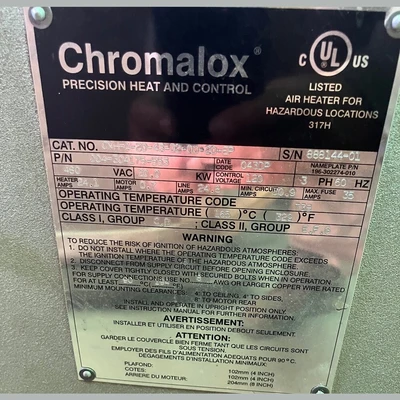 USED CHROMALOX CXH-A-20-43-32-00-20-EP