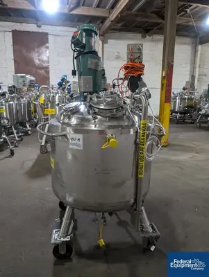 USED Precision 300 Liter Precision Stainless Reactor, 316L S/S, 45/100#