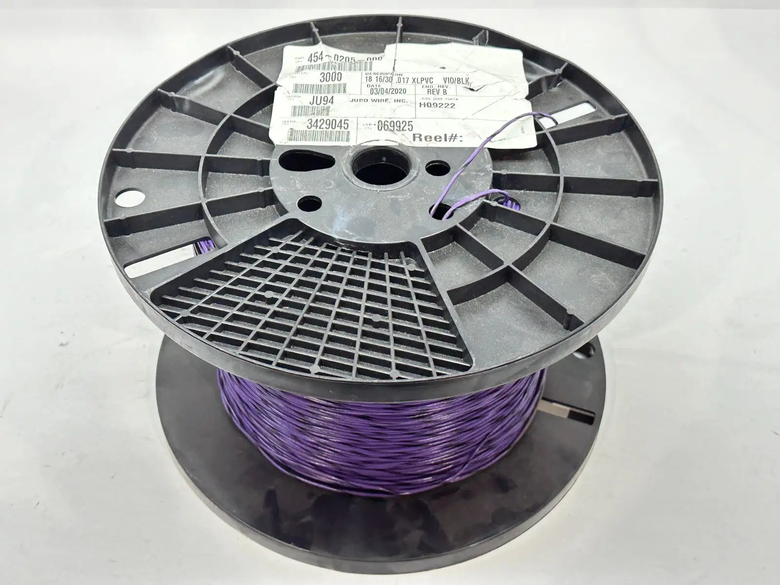 454-0205-000 | Judd Wire  18AWG 16/30 .017 XLPVC H09222 2700ft REMAINING - New Other