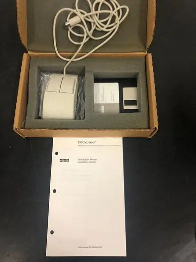 PC4XS-AA DEC STATION TWO-BUTTON MOUSE INSTALLATION GUIDE