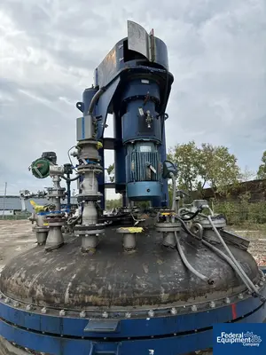 USED Rosenmund 4 Sq Meter Rosenmund Nutsche Filter Dryer, 316L S/S