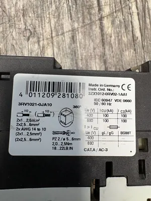 Siemens 3RV1021-0JA10 Electrical/PLC/Automation | ESS Industrial Equipment Sales (7)