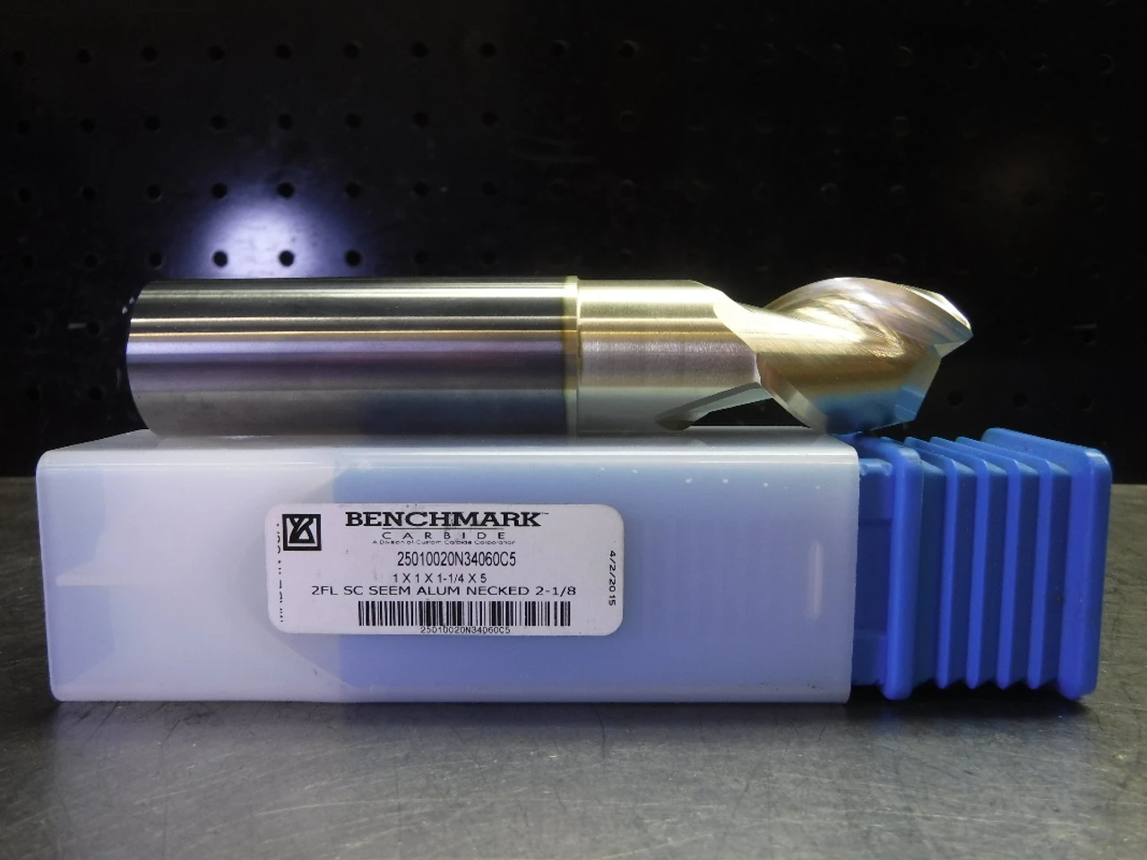 Benchmark 1" Solid Carbide Necked Endmill 2 Flute 250-10020N34-060-C5 (LOC2834B)