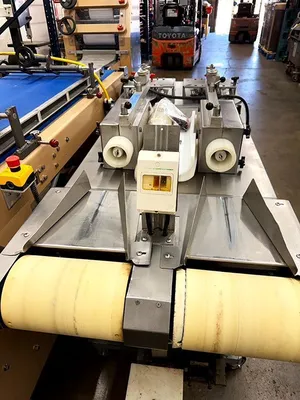 EMPIRE S-180/GMP-2 Bagel Divider Former > Dual Lane Bagel Divider Former | Harvest Equipment and Fabrication Inc (1)