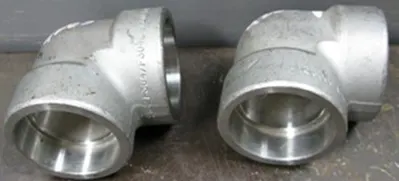 QTY. 2. JCUB ITALY 2" 3000 45 DEG 304 STAINLESS SO...