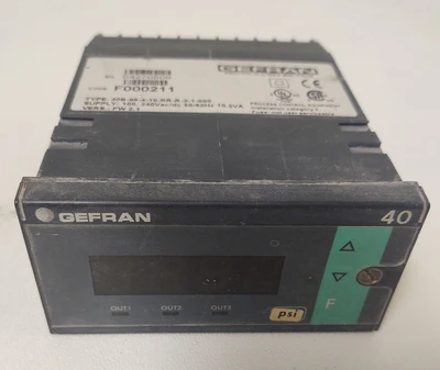 USED GEFRAN 40B-96-4-10-RR-R-3-1-000