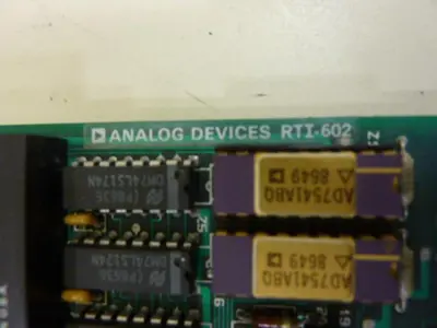 USED ANALOG DEVICES RTI-602