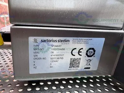 USED SARTORIUS SARTOFLOW SMART CROSSFLOW FILTRATION SYSTEMS W/ PUMP, SCALE + MORE
