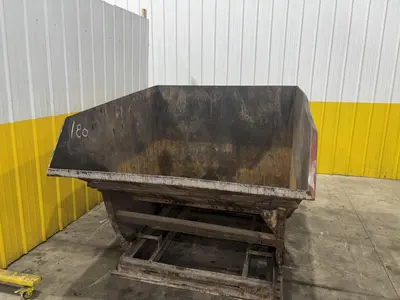60" X 65" X 50" DUMP HOPPER: STOCK #22892