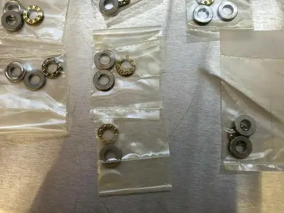 195851 BEARING, THRUST, BALL, 6ID x 120D (qty 7)