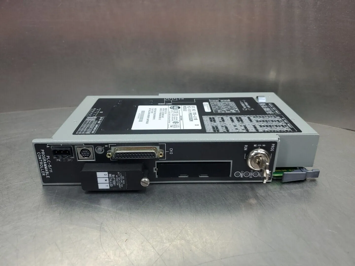 Allen-Bradley 1785-L11B Ser D PLC-5/11 Processor Module. 3D-39