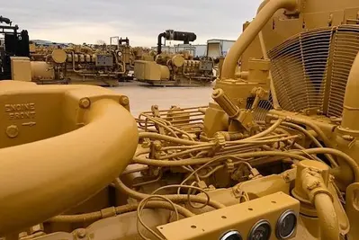 USED 2007 CATERPILLAR D3412