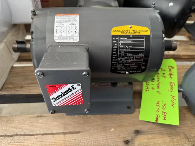 Used BALDOR RELIANCE INDUSTRIAL MOTORS VM3558T Motors (misc) Ohio US | Regal Equipment Inc #219274