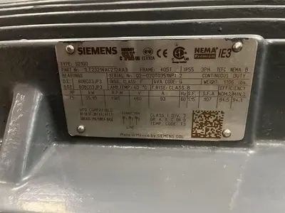 Used SIEMENS 1LE23214AC212AA3 Industrial Controls | Surplus Asset Holdings #1221577
