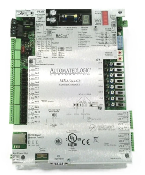 ALC Automated Logic ME812u-LGR ME-Line Multi-Equipment Control and BACnet Router [New]