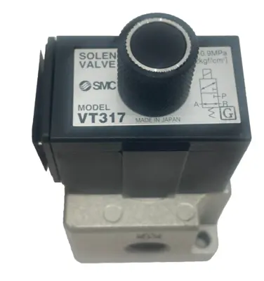 NEW SMC VT317-5DZ-02 SOLENOID VALVE VT3175DZ02