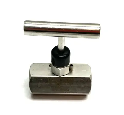 New | in-Stock NOSHOK STAINLESS STEEL NEEDLE VALVE 0.187" ORIFICE, SOFT SEAT, 1/2" NPT Valves/Fittings | Maverick Industrial Sales #1100911
