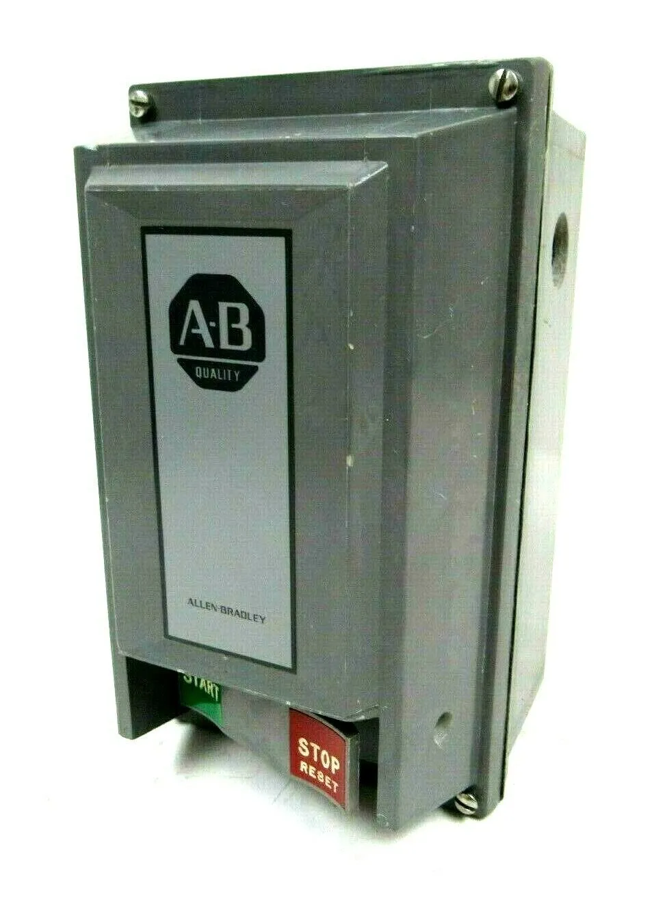 USED ALLEN BRADLEY 609U-ACXD MANUAL STARTING SWITCH SER H SIZE 0 609UACXD