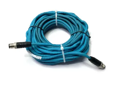 USED LUMBERG AUTOMATION DOUBLE-ENDED CORDSET M12 M TO M 900004049